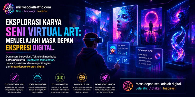 Eksplorasi Karya Seni Virtual Art Menjelajahi Masa Depan Ekspresi Digital