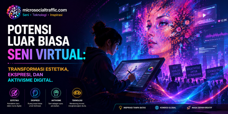 Potensi Luar Biasa Seni Virtual Transformasi Estetika, Ekspresi dan Aktivisme Digital (2)