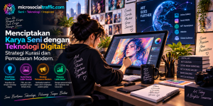 Menciptakan Karya Seni dengan Teknologi Digital Strategi Kurasi dan Pemasaran Modern
