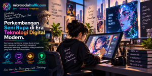 Perkembangan Seni Rupa di Era Teknologi Digital Modern