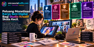 Peluang Monetisasi Karya Seni Digital Bagi Studio Kreatif Skala Kecil
